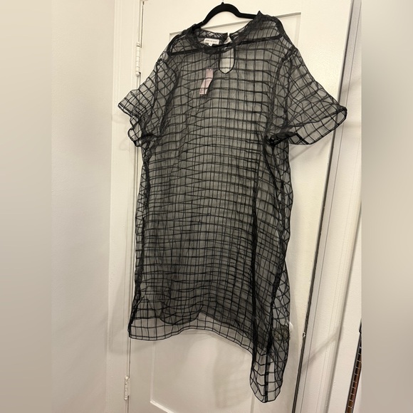 Ashley Nell Tipton Dresses & Skirts - BNWT Mesh Window Pane Dress by Ashley Nell Tipton